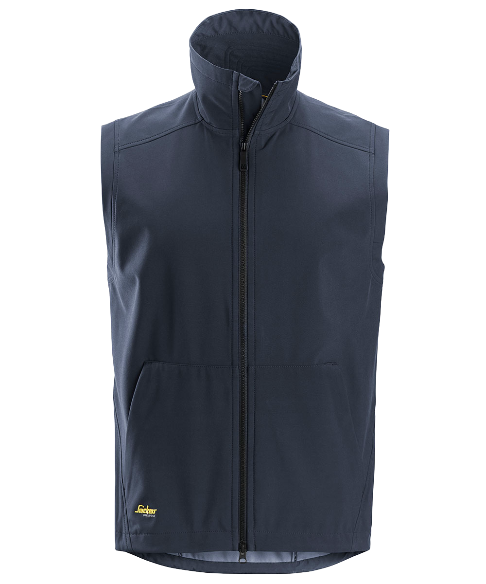 Snickers AllroundWork winddichte Softshell-Arbeitsweste 4505