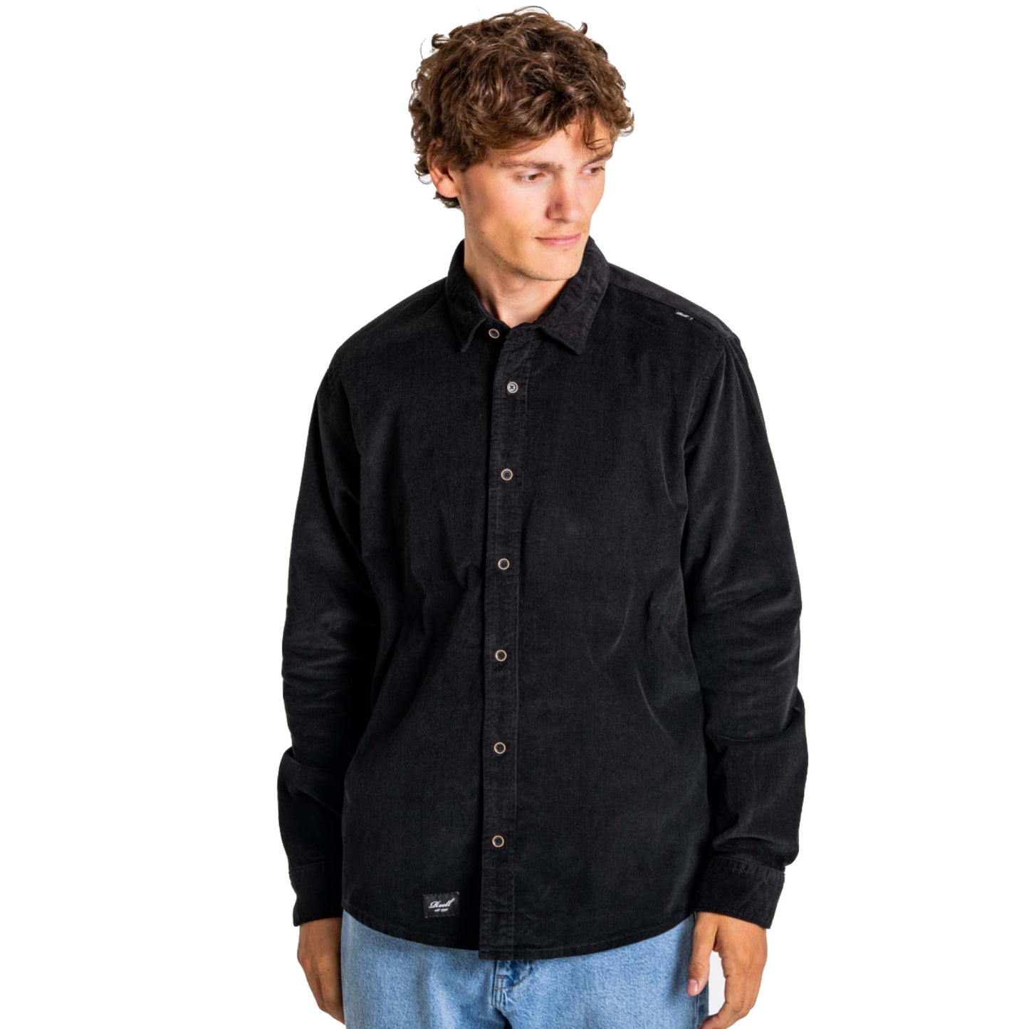 Reell Strike Shirt Black Schwarz