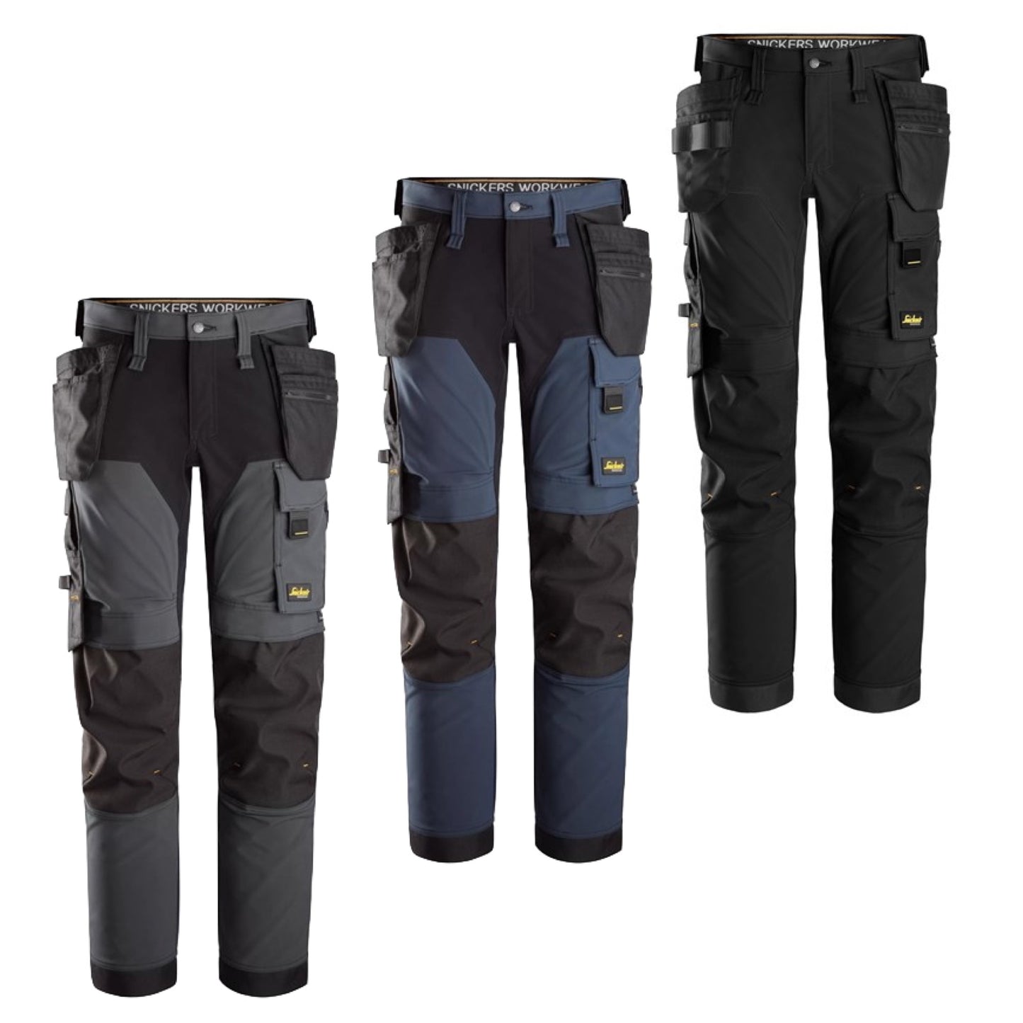 Snickers AllroundWork Arbeitshose mit 4-Wege-Stretch und Holstertaschen 6275