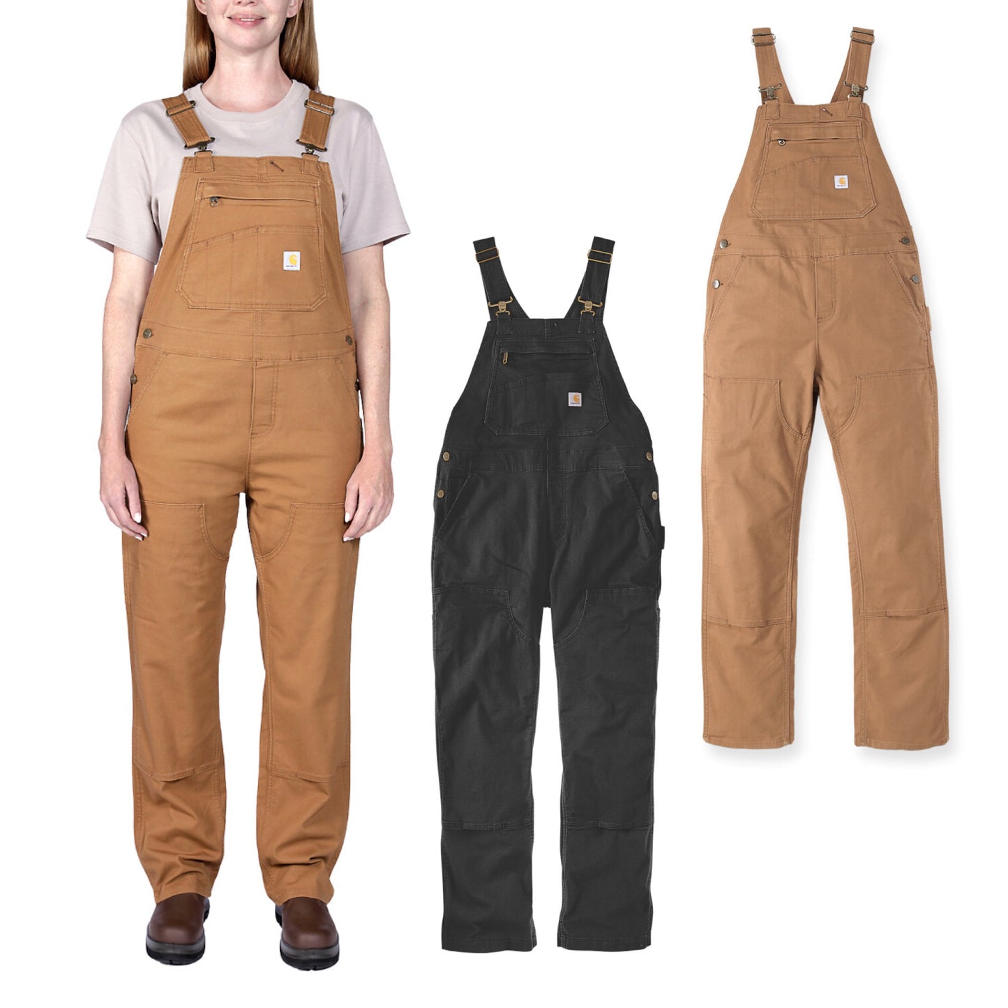 Carhartt Damen Canvas Bib Overall Latzhose Relaxed Fit 106001