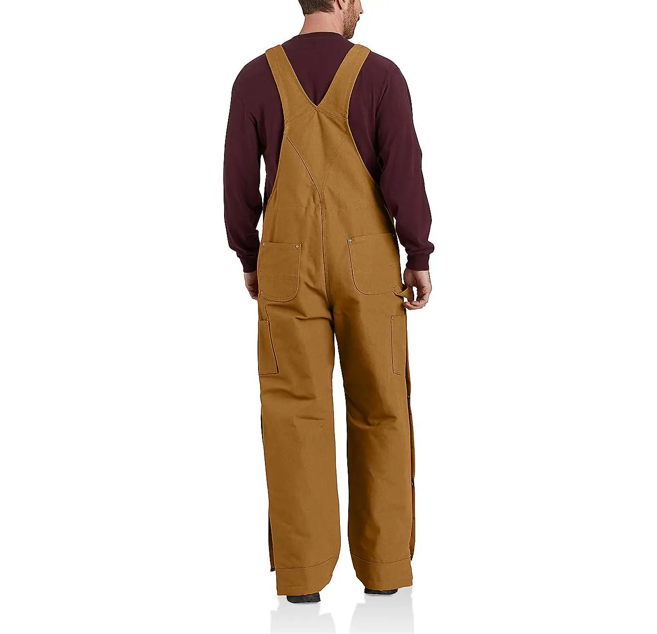 Carhartt Loose Fit Firm Duck Insulatet Bib Overall Gefütterte Herren Latzhose 104393