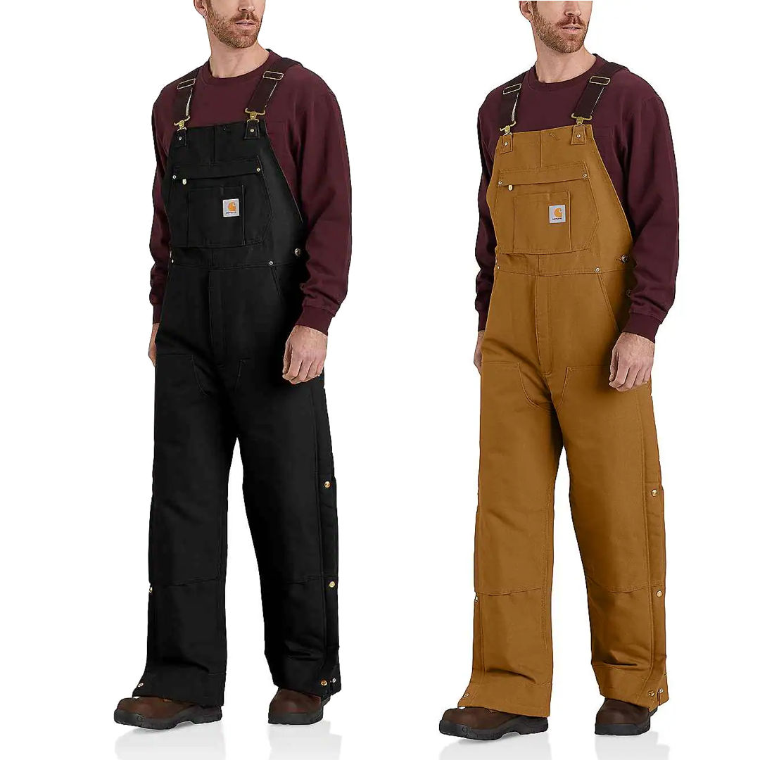 Carhartt Loose Fit Firm Duck Insulatet Bib Overall Gefütterte Herren Latzhose 104393