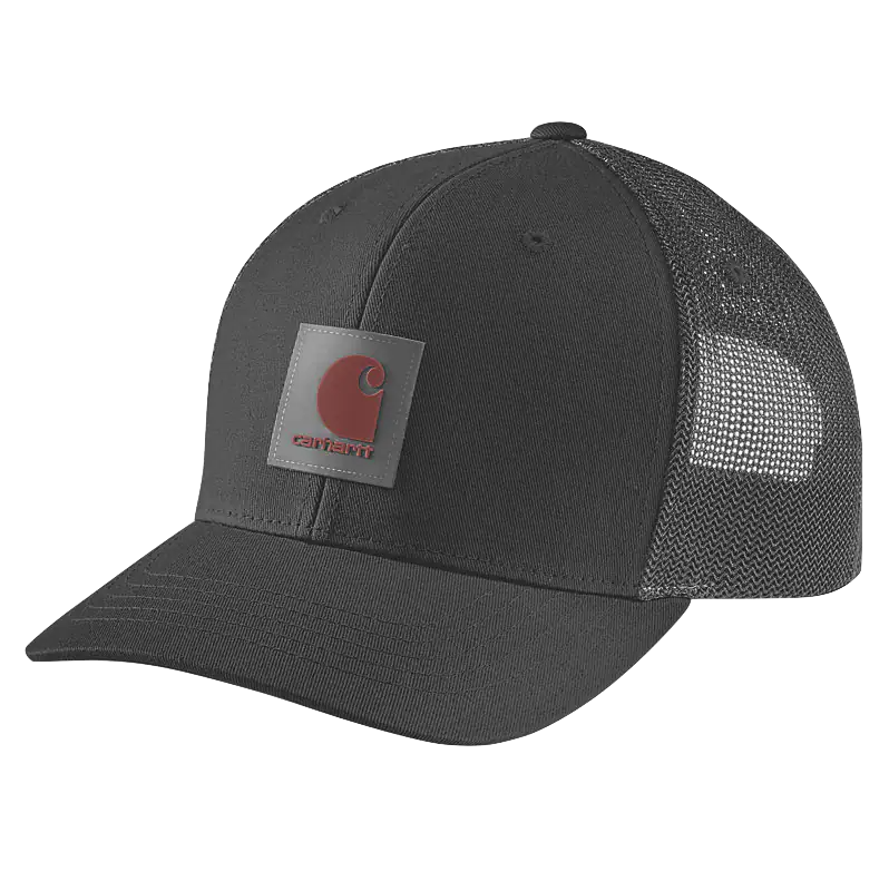 Carhartt Rugged Flex Twill Mesh Back Logo Trucker Cap 105216