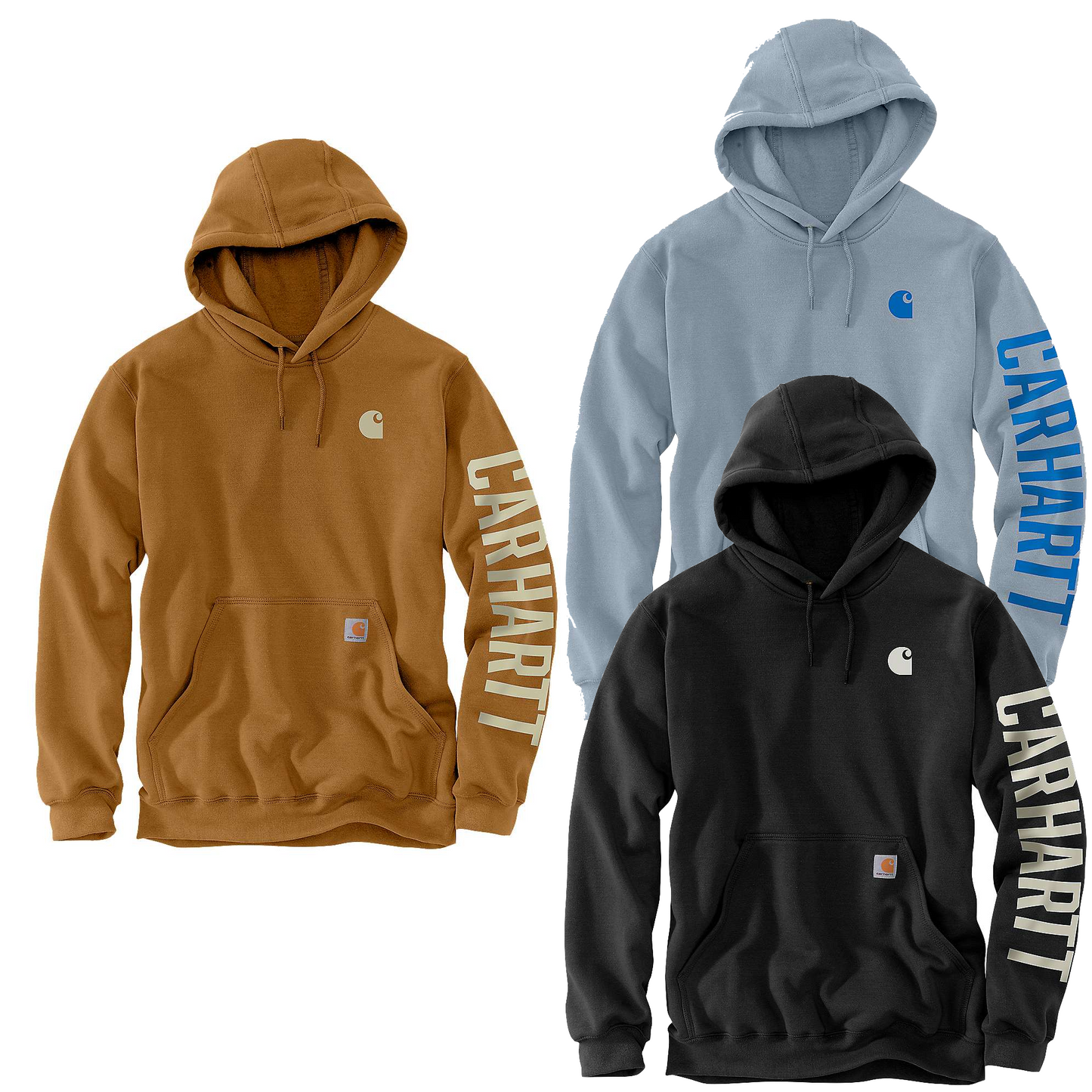 Carhartt Herren Rain Defender Graphic Sweatshirt Hoodie 105940