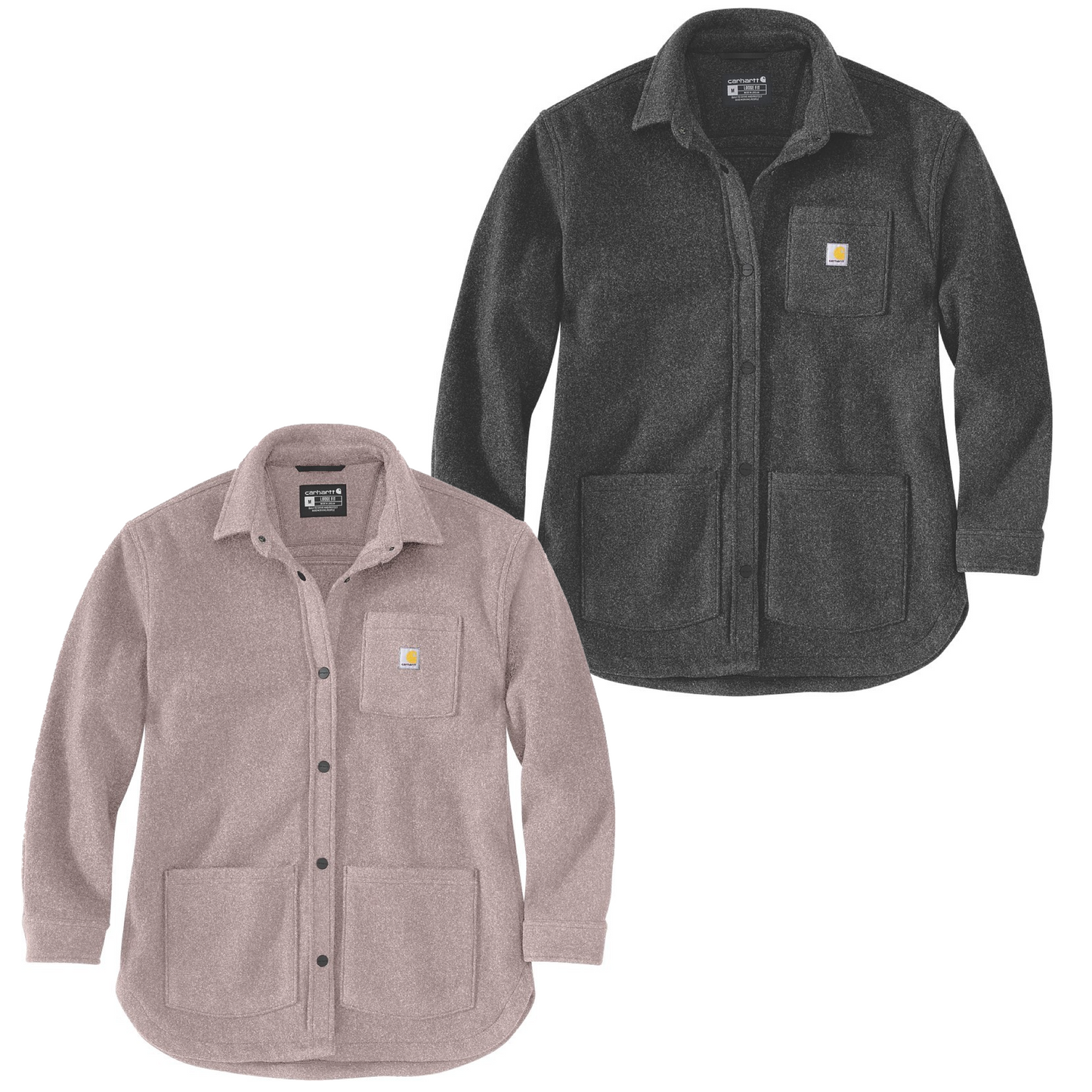 Carhartt Damen Damen Jacke Wool Blend Fleece Overshirt 105988