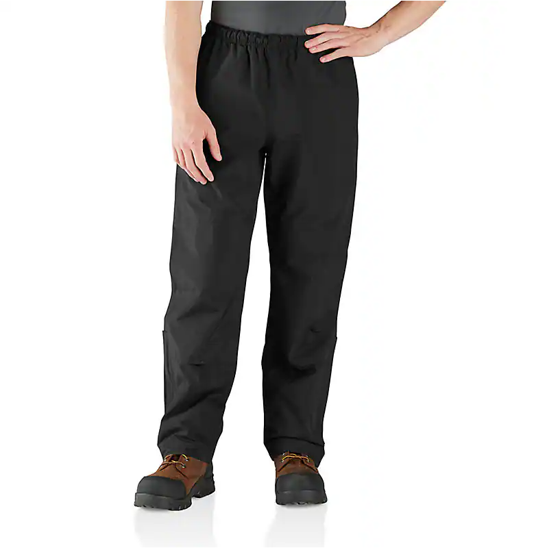 Carhartt Monterey Arbeitshose Regenhose Storm Defender Schwarz 106437