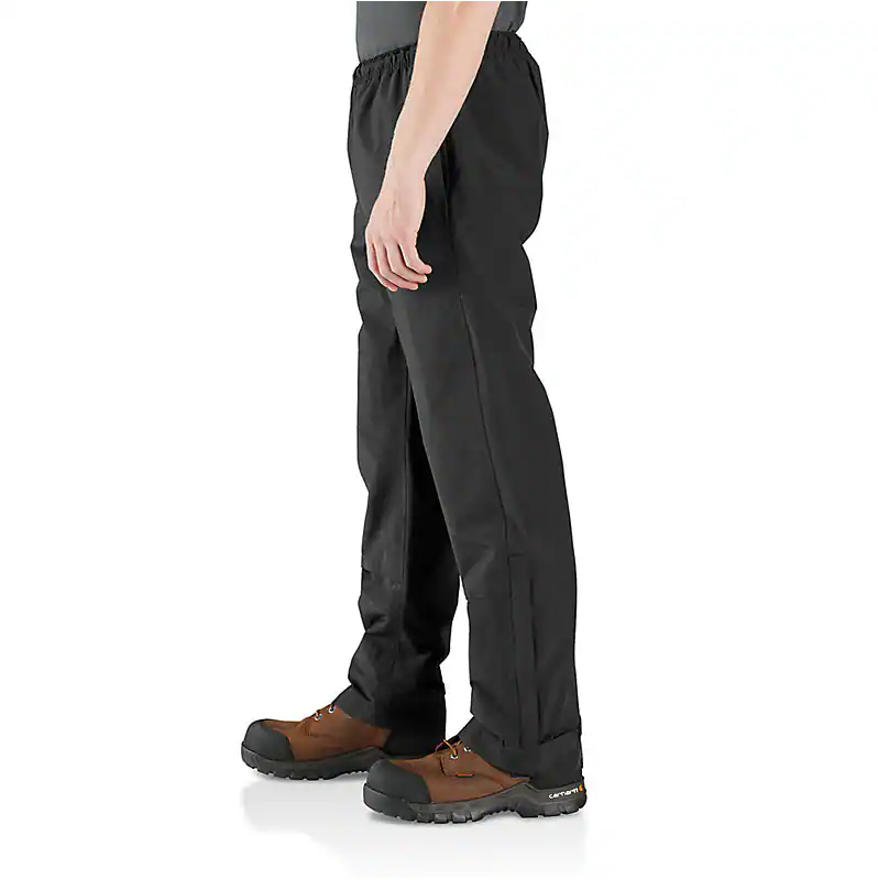 Carhartt Monterey Arbeitshose Regenhose Storm Defender Schwarz 106437