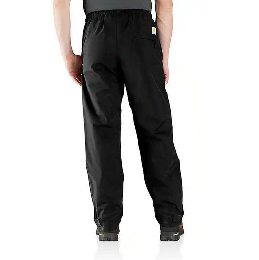Carhartt Monterey Arbeitshose Regenhose Storm Defender Schwarz 106437