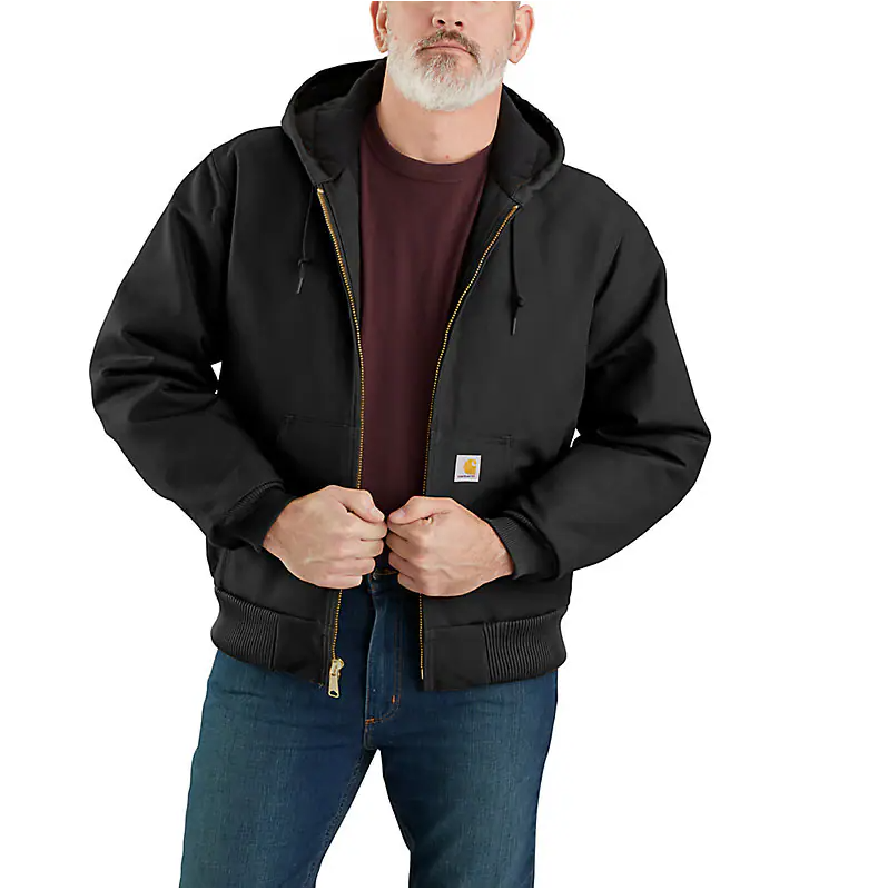 Carhartt j140 Loose Fit Firm Duck Insulated Flannel Lined Active Jacket 106673