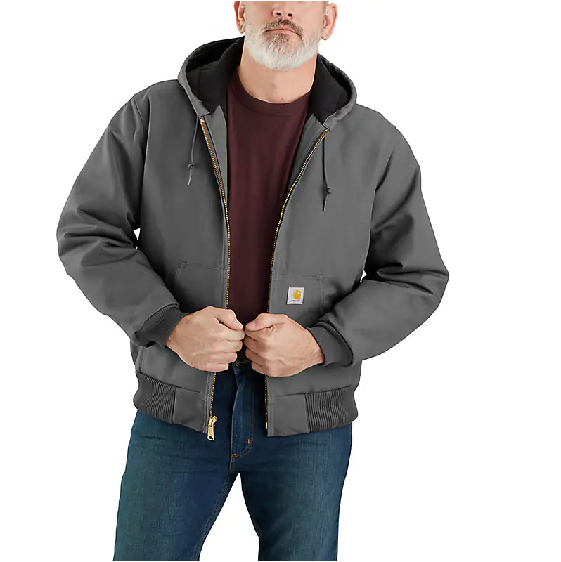 Carhartt j140 Loose Fit Firm Duck Insulated Flannel Lined Active Jacket 106673