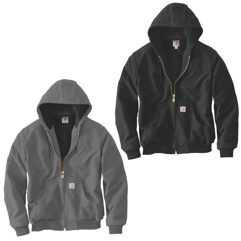Carhartt j140 Loose Fit Firm Duck Insulated Flannel Lined Active Jacket 106673