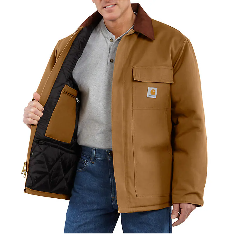 Carhartt Loose Fit Firm Duck Insulated Traditional Coat 106674