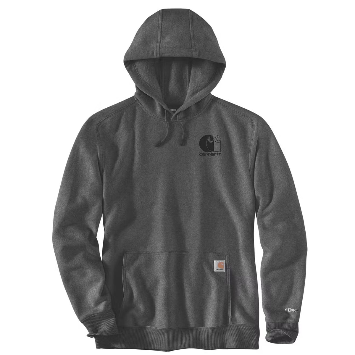 Carhartt Force Logo Sweatshirt Carbon Heather 107064