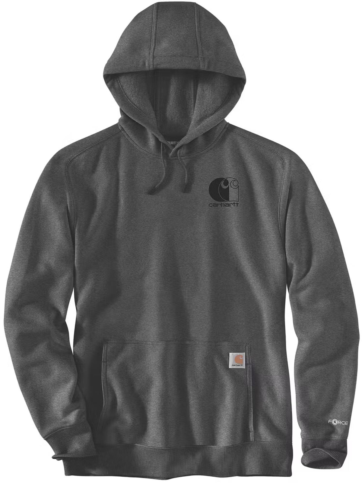 Carhartt Force Logo Sweatshirt Carbon Heather 107064
