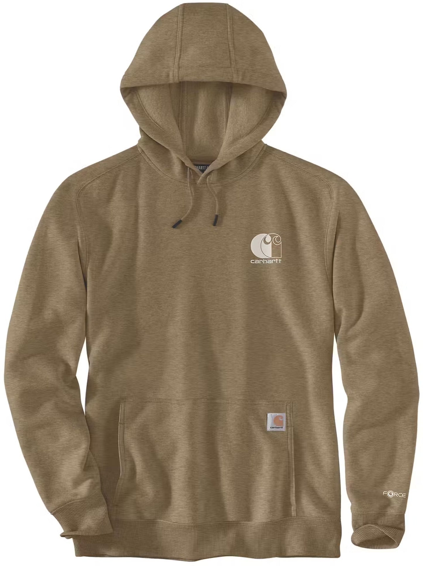 Carhartt Force Logo Sweatshirt Night Fatigue Heather 107064