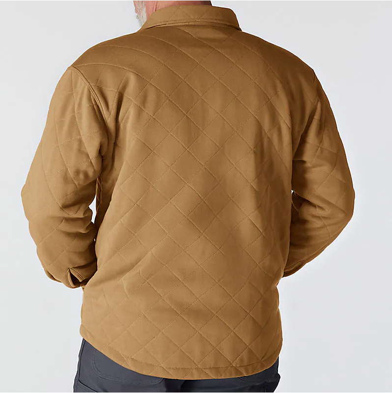 Carhartt Rain Defender Loose Fit Heavyweight Quilted Snap Front Shirt Jacket 107270