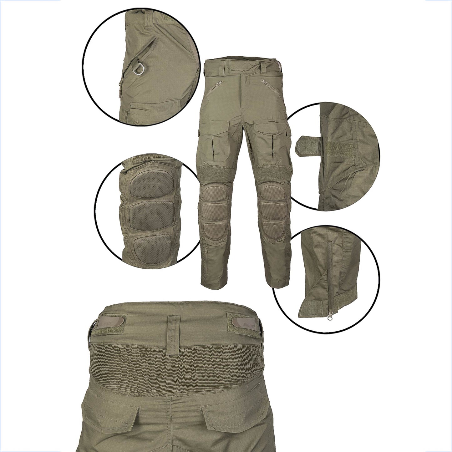 Mil-Tec Combat Pants Chimera Oliv