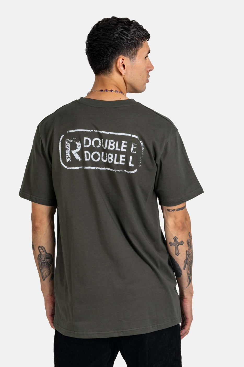 Reell Team Sign T-Shirt Jasper Green