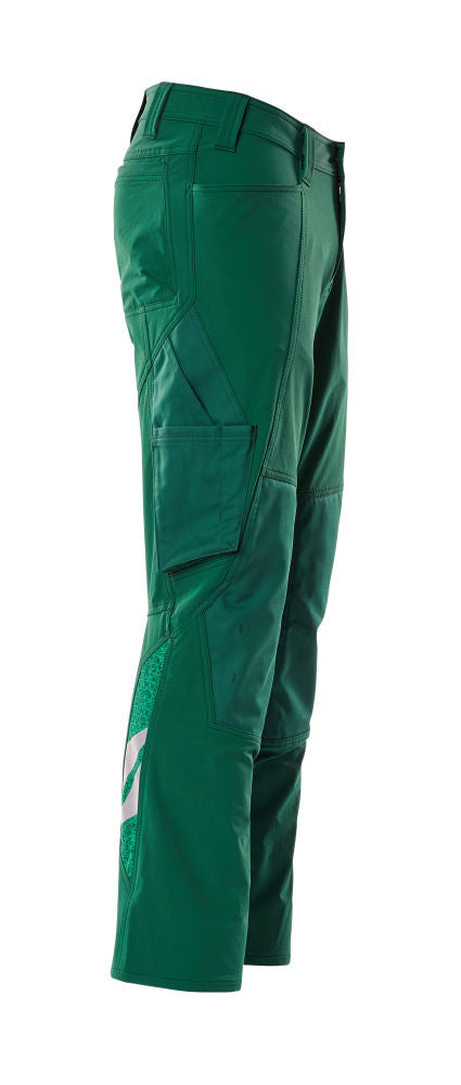 MASCOT® ACCELERATE Hose mit Knietaschen Ultimate Stretch Grün 18079