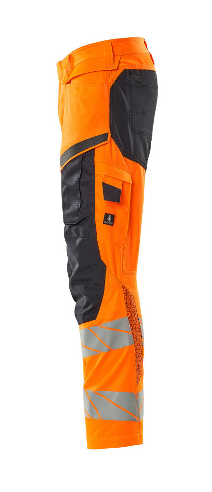 MASCOT® Accelerate Safe Hose mit Knietaschen Ultimate Stretch Orage/Navy 19579