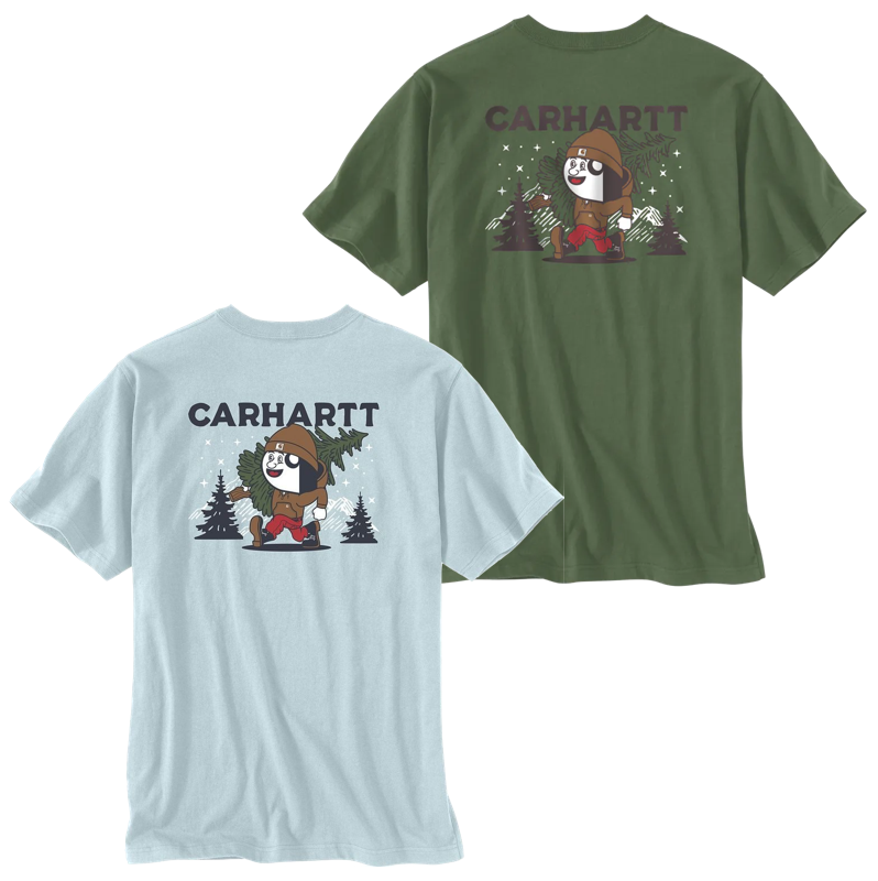 Carhartt Relaxed Fit Heavyweight Short-Sleeve Pocket Outdoor Graphic T-Shirt 107269