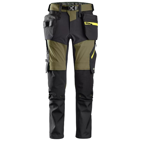 Snickers FlexiWork Softshell-Stretchhose+ mit Holstertaschen 6940