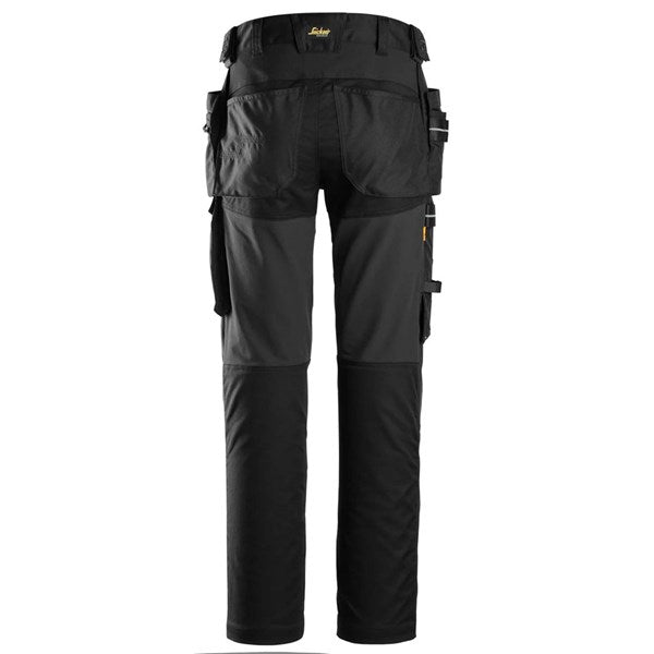 Snickers AllroundWork Stretch-Arbeitshose mit Capsulized™-Knieschonern und Holstertaschen 6950