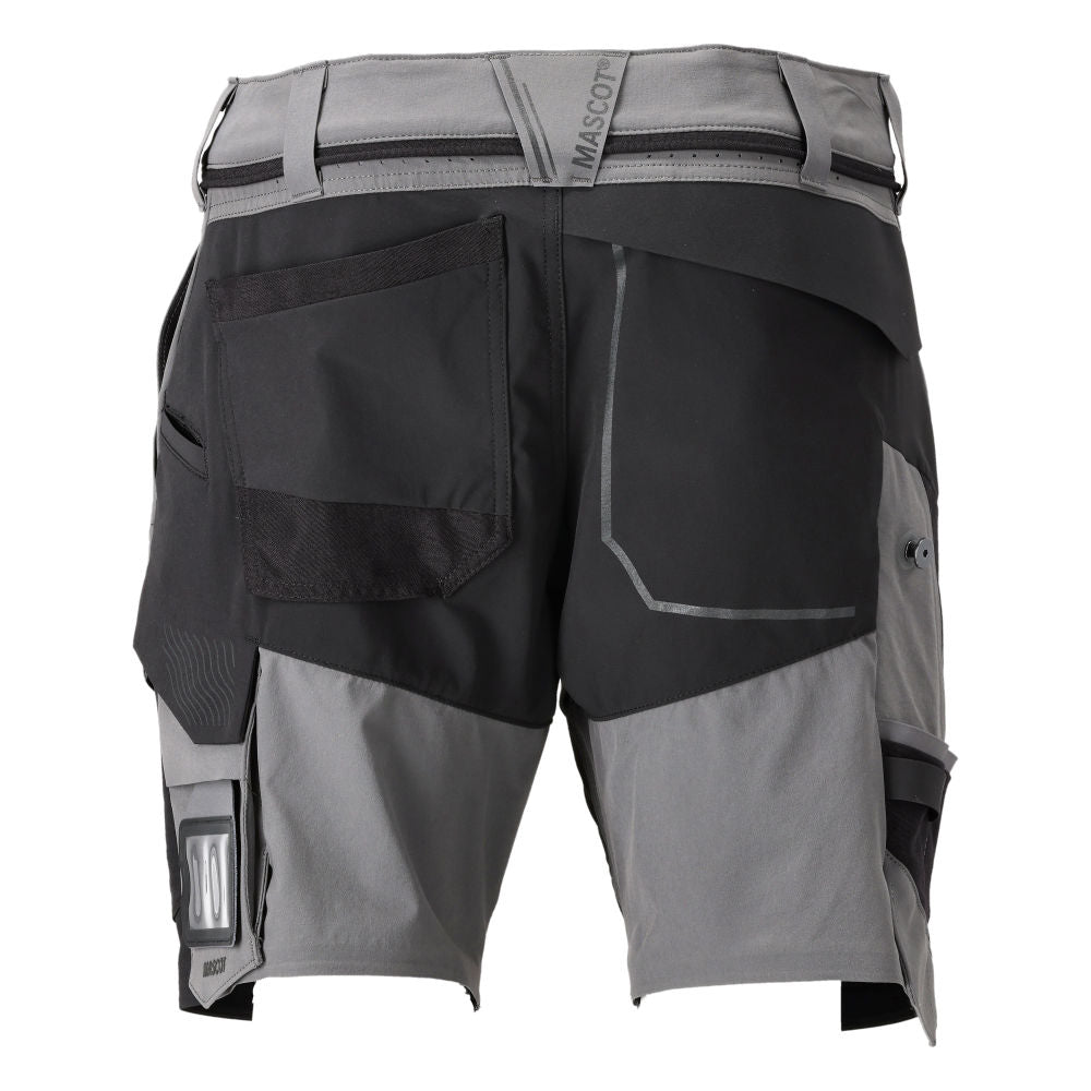 MASCOT® CUSTOMIZED Shorts Ultimate Stretch wasserabweisend Anthrazit/Schwarz 22149