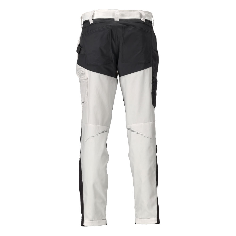 MASCOT® CUSTOMIZED Hose mit Knietaschen Weiß/Anthrazit 22479