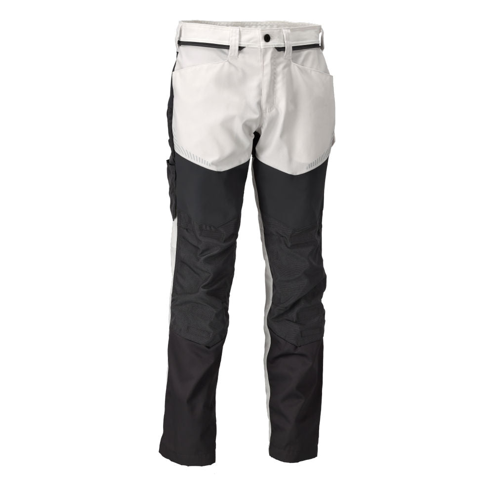 MASCOT® CUSTOMIZED Hose mit Knietaschen Weiß/Anthrazit 22479