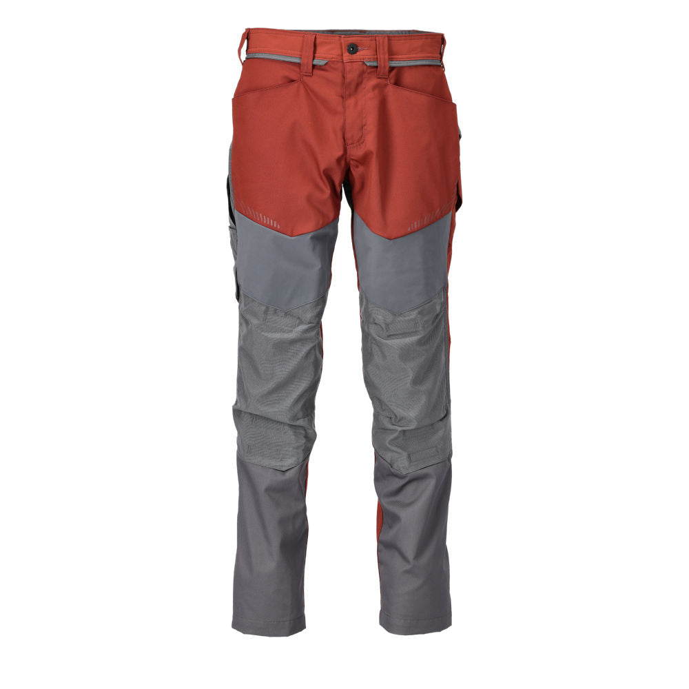 MASCOT® CUSTOMIZED Hose mit Knietaschen Herbstrot/Anthrazit 22479