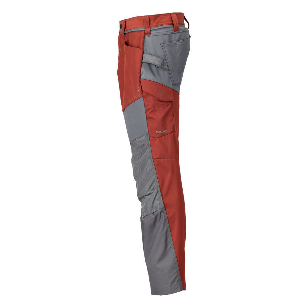 MASCOT® CUSTOMIZED Hose mit Knietaschen Herbstrot/Anthrazit 22479