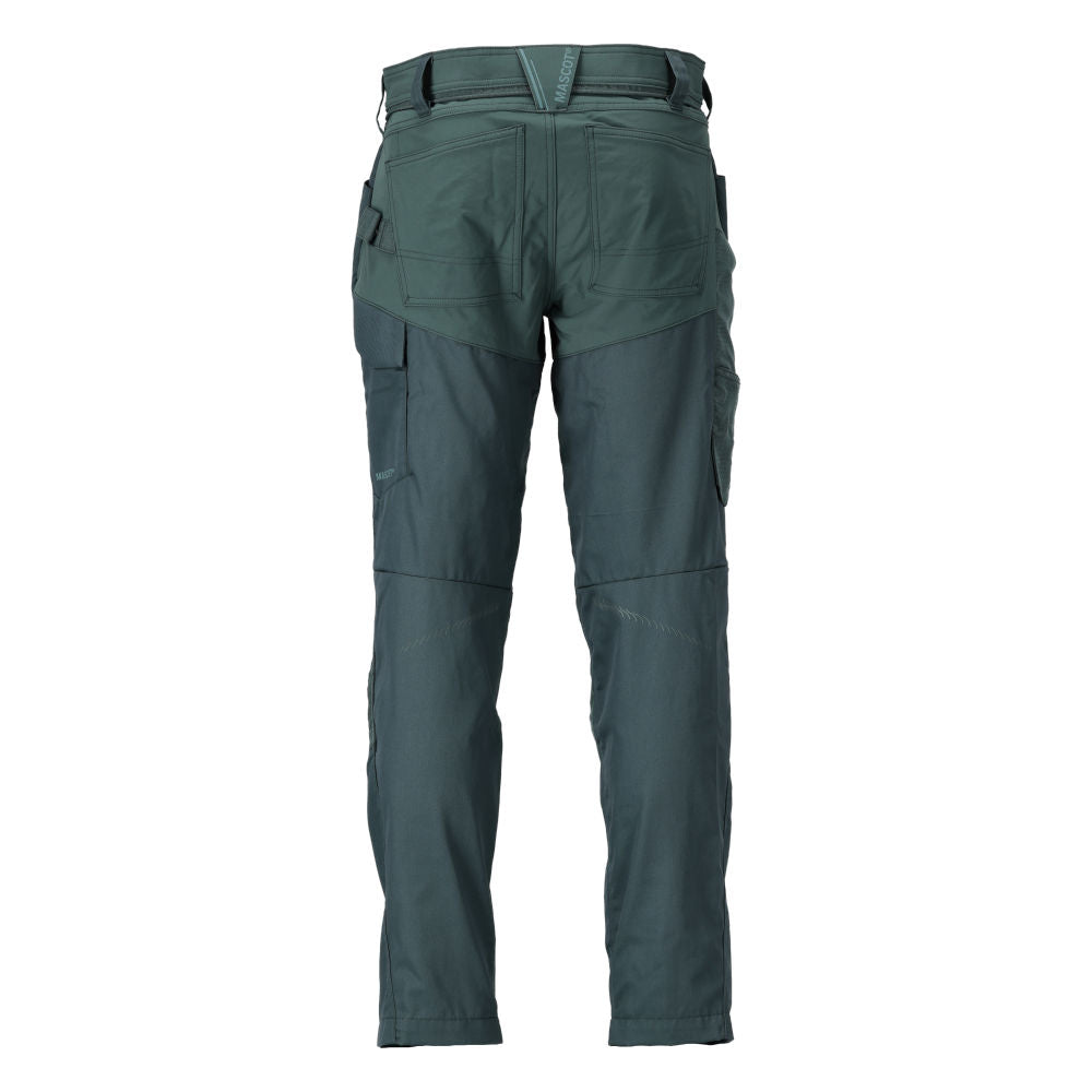 MASCOT® CUSTOMIZED Hose mit Knietaschen Waldgrün 22479