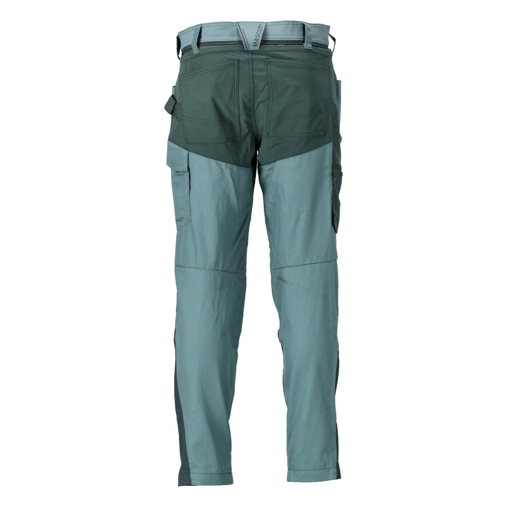 MASCOT® CUSTOMIZED Hose mit Knietaschen Helles Waldgrün/Waldgrün 22479