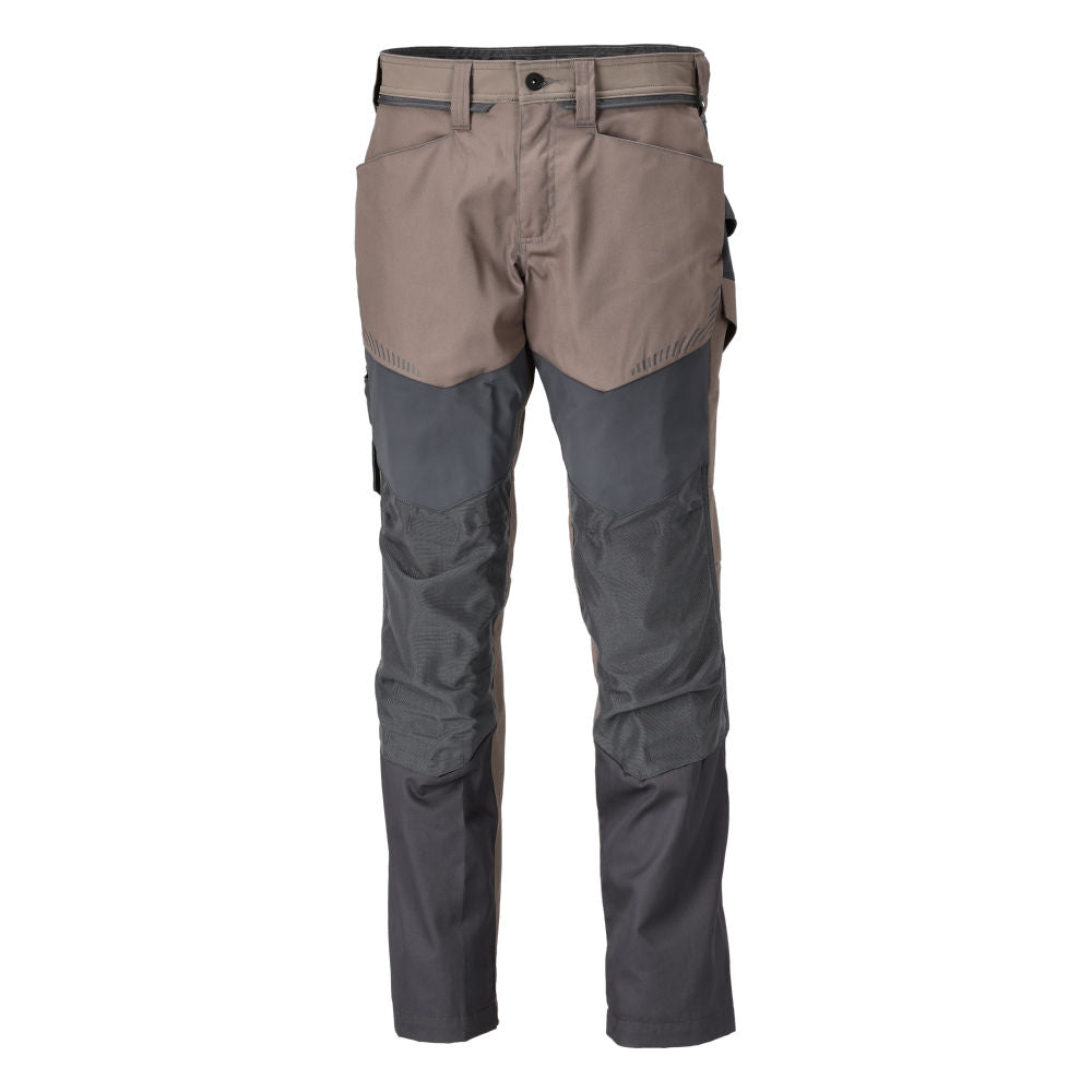 MASCOT® CUSTOMIZED Hose mit Knietaschen Sandbeige/Schwarz 22479