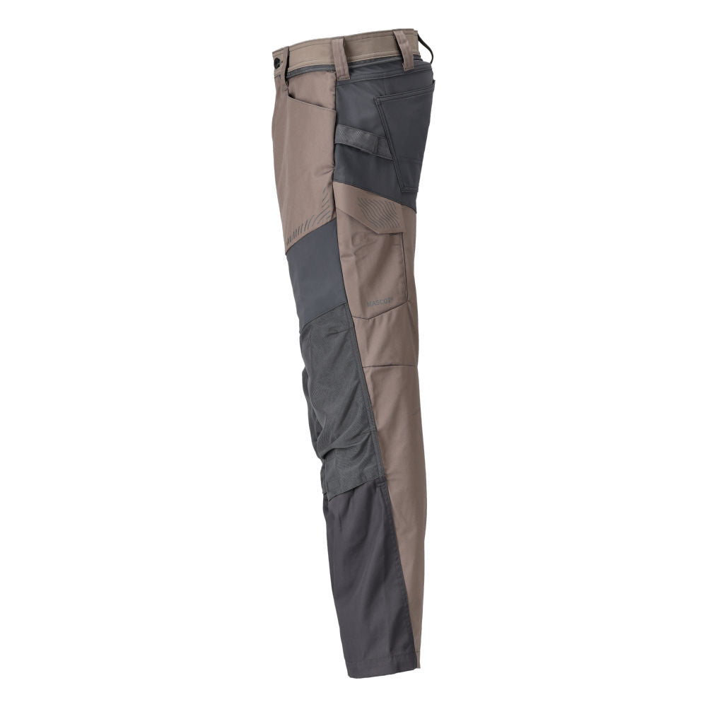 MASCOT® CUSTOMIZED Hose mit Knietaschen Sandbeige/Schwarz 22479