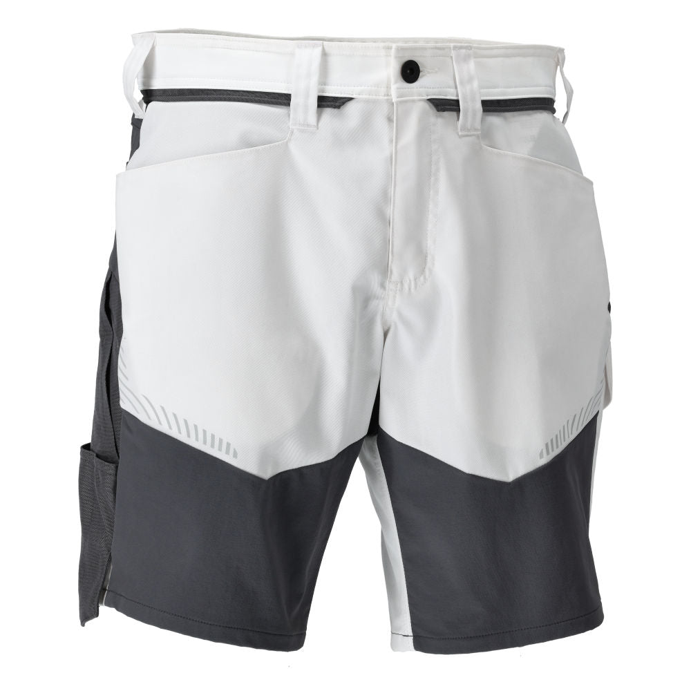 MASCOT® CUSTOMIZED Shorts mit Stretch Zones Weiß/Anthrazit 25149