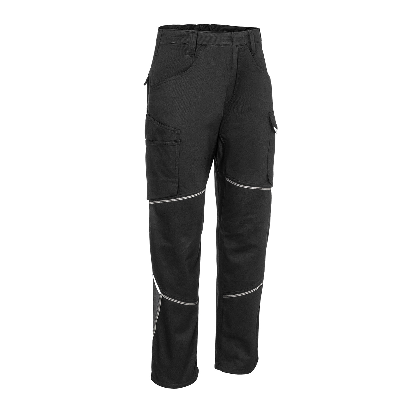 Kübler Iconiq Damenhose Bundhose Schwarz/Anthrazit 2540