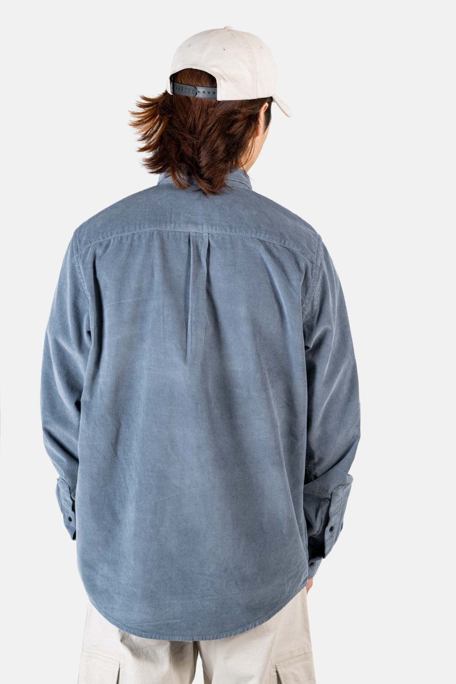 Reell Strike Shirt Grey Blue