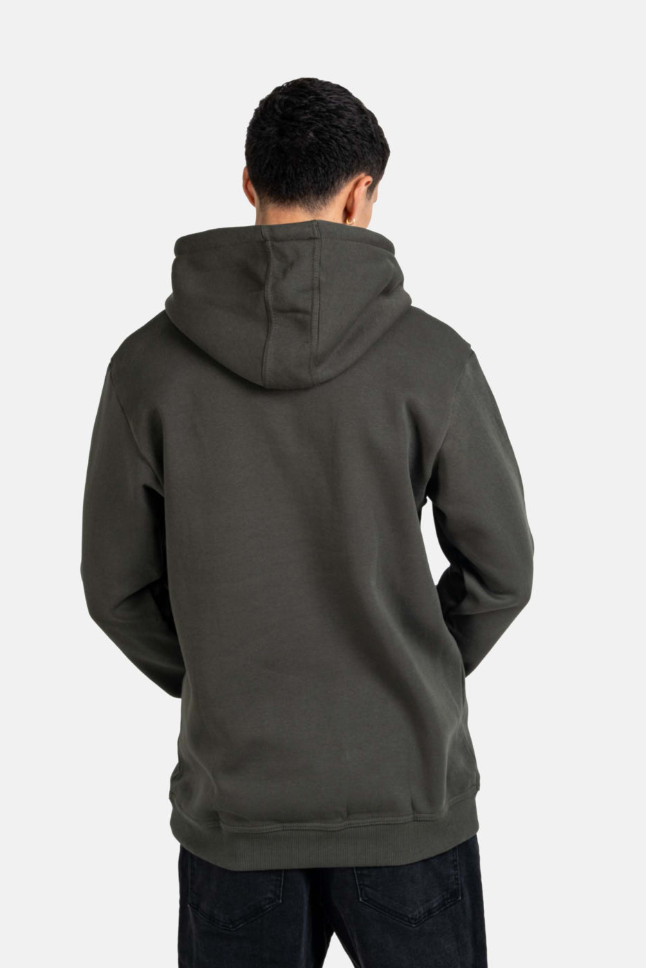 Reell Staple Logo Hoodie Kapuzenpullover Sweatshirt Jasper Green