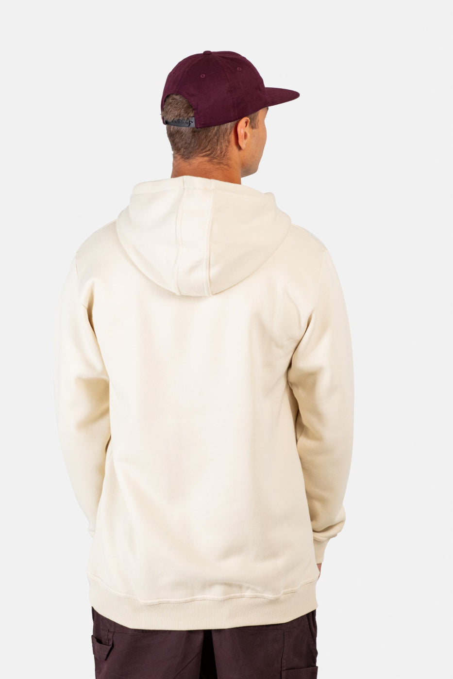 Reell Staple Logo Hoodie Kapuzenpullover Sweatshirt Off Shell