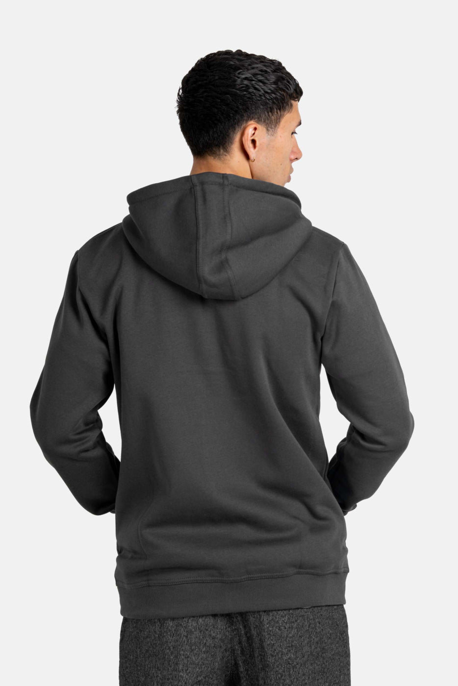 Reell Staple Logo Zip Hoodie Kapuzenjacke Sweatjacke Vulcan Grey