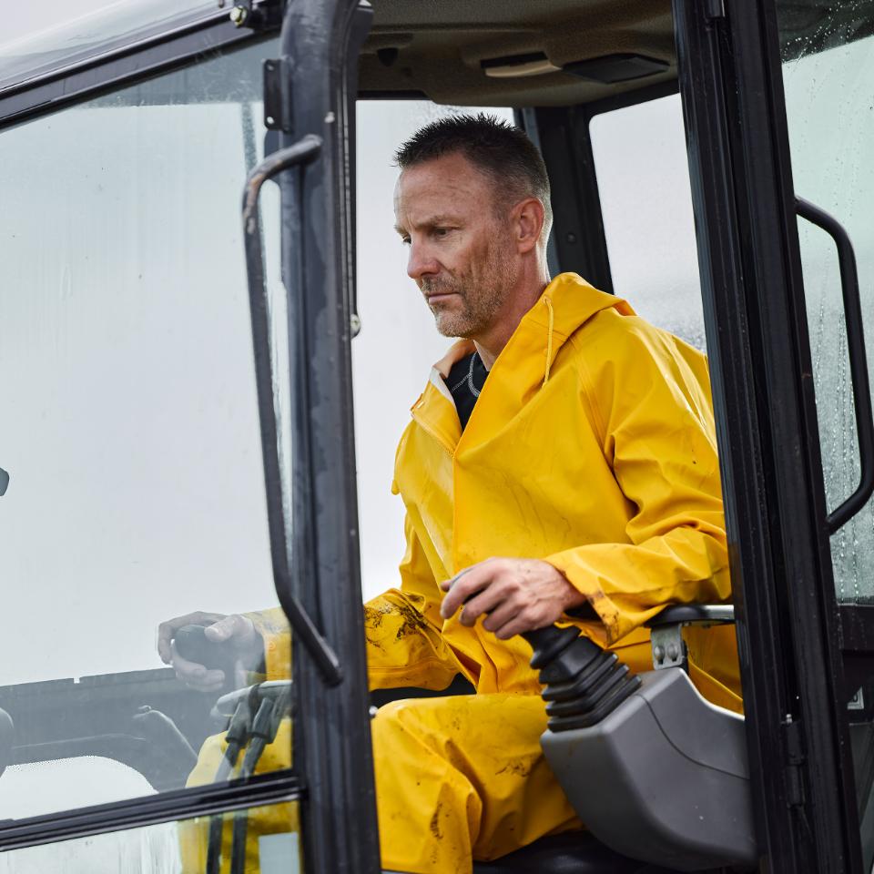 Elka Elements Regenjacke PU/PVC Gelb 306600