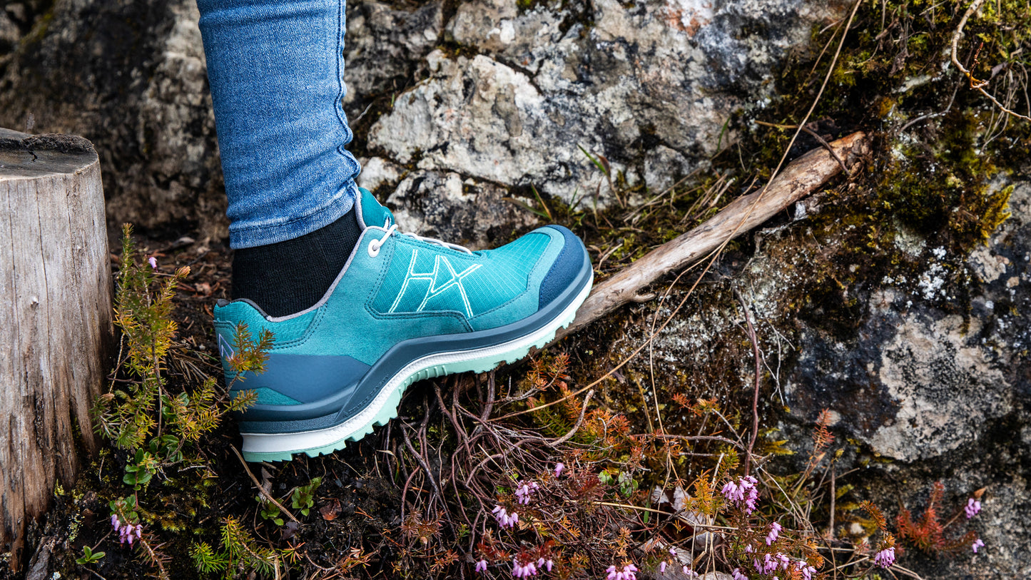 Haix Black Eagle Adventure 3.0 GTX GTX Ws low teal-mint Damenmodell 330147