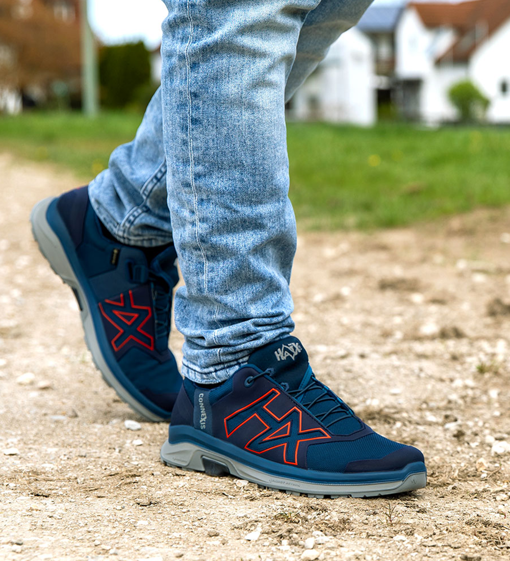 Haix Connexis Go 2.0 GTX low/marine-saffron 360022
