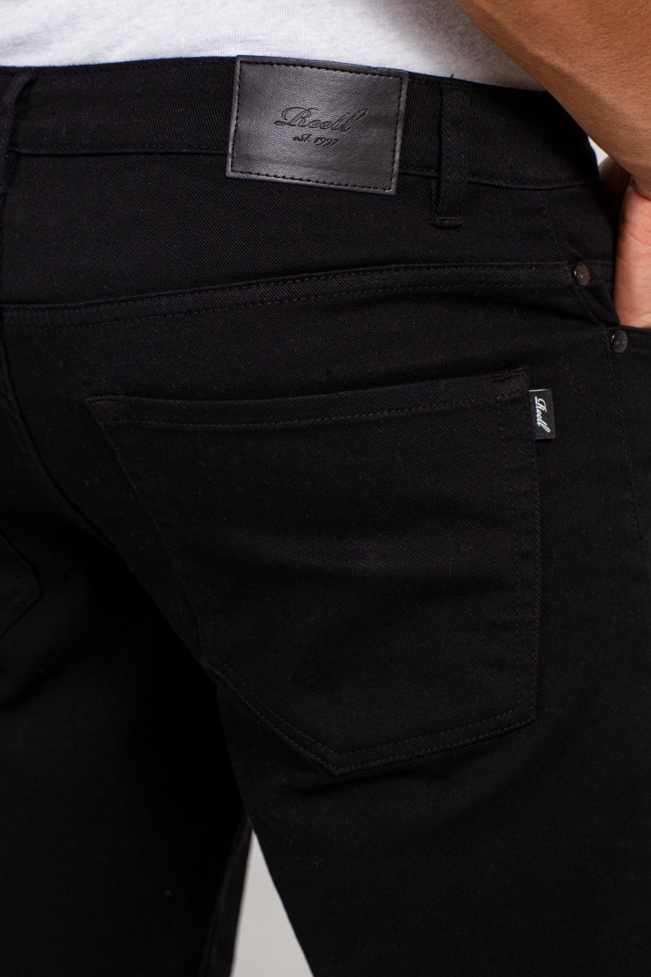 Reell Barfly Jeans Straight Fit Schwarz