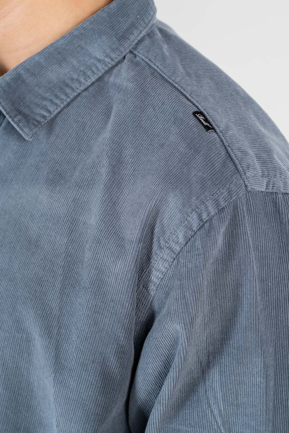 Reell Strike Shirt Grey Blue