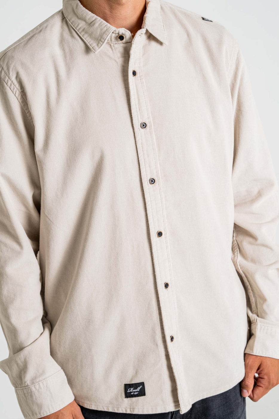 Reell Strike Shirt Oatmeal Beige