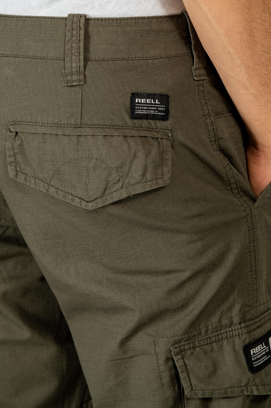 Reell Cargo Ripstop Hose Olive