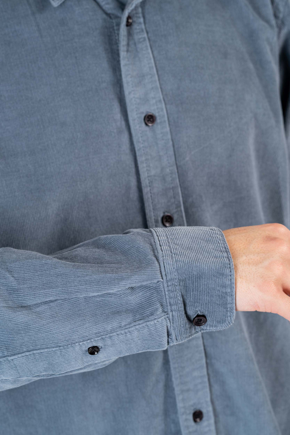 Reell Strike Shirt Grey Blue